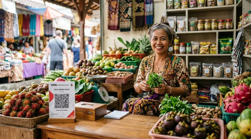 DPD APPSI Banyuasin Akselerasi Digitalisasi Pasar dan Pembayaran QRIS di Pasar Pangkalan Balai